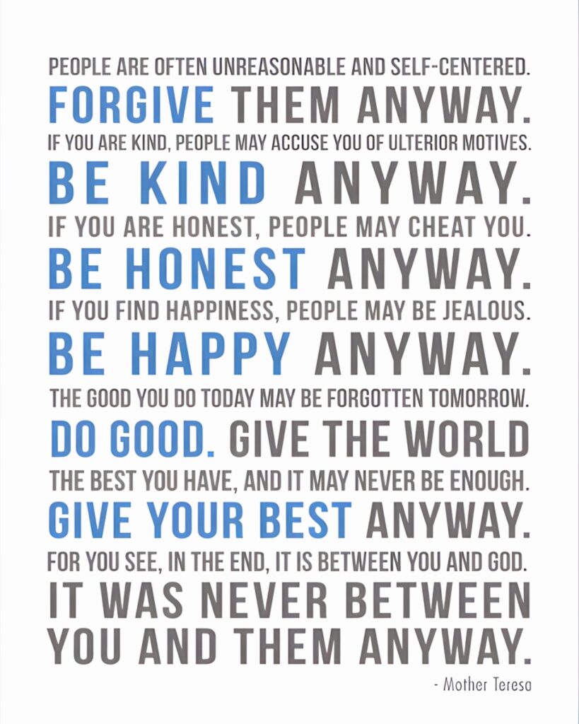Mother Theresa Quote